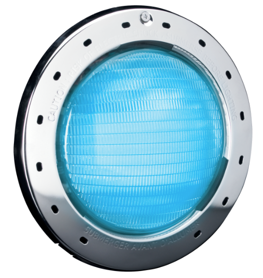 WaterColors Large RGBW Light with Stainless-Steel Ring