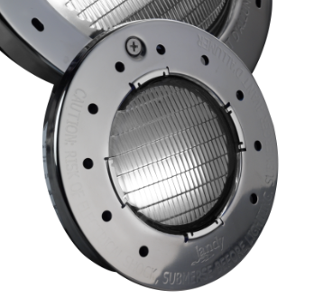 Small Daylight/Warm White LED Light with Stainless-Steel Ring