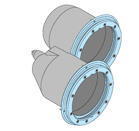 Sta-Rite Large PVC Niche (Concrete/Vinyl)